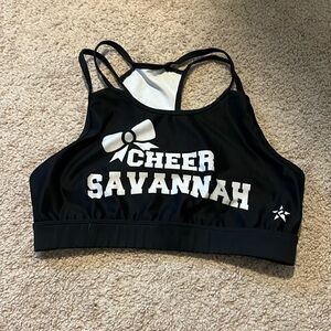 Cheer Savannah Rebel Sports bra